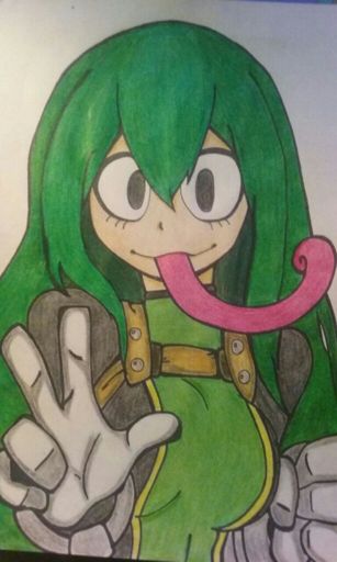 Dibujo De Tsuyu Asui Boku No H