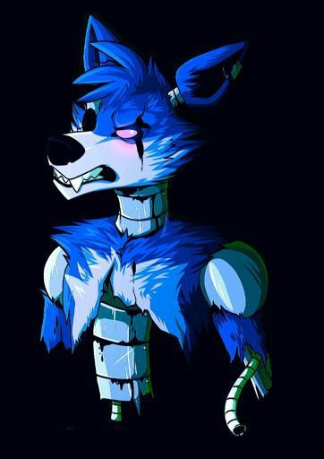 blacklight foxy blue