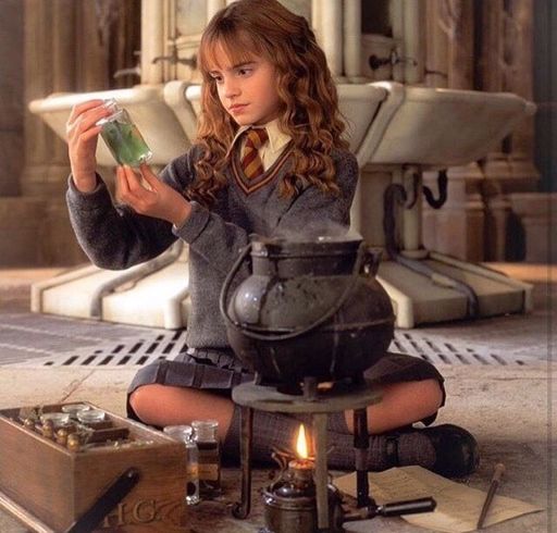 Hermione Making Polyjuice Potion In Chamber Of Secrets Harrypotter Hermionegranger Hogwarts 5055