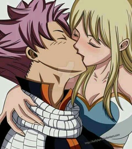 Nalu Kiss Fairy Tail Amino