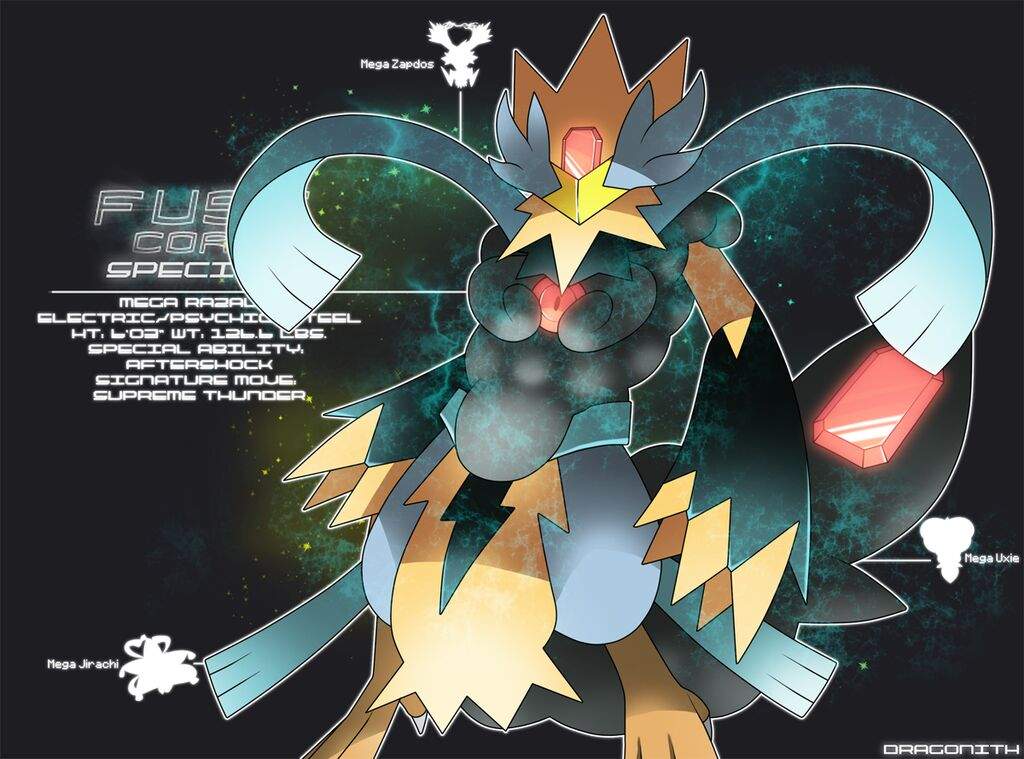 Pokemon Fusions Fuse Corp Special Pokémon Amino 5297