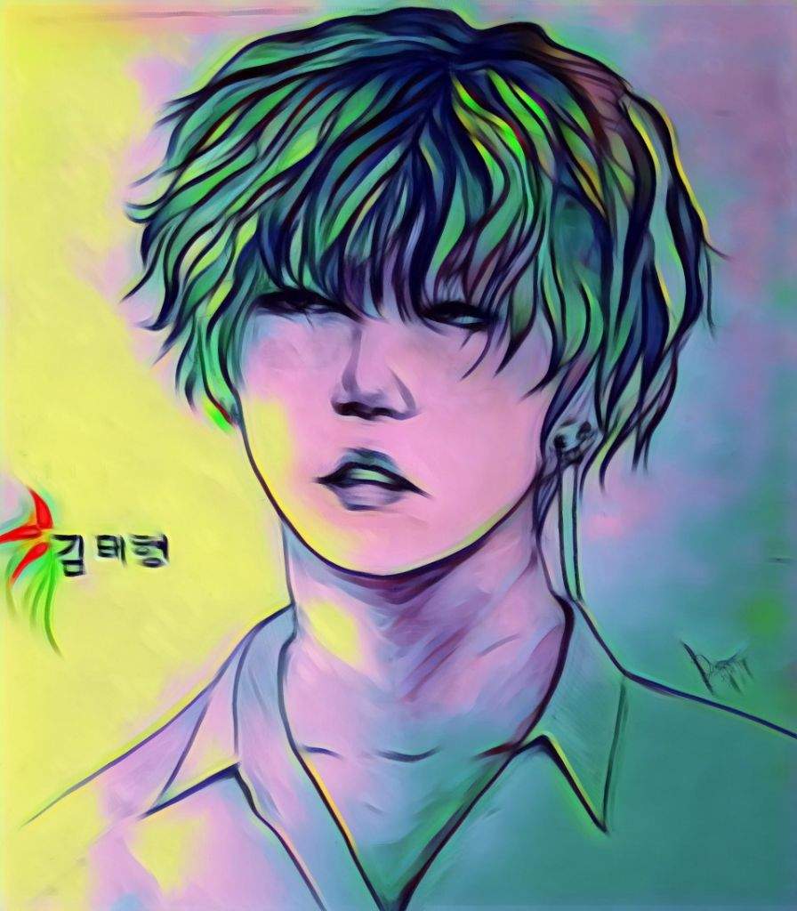 Fanart Kim Taehyung Army S Amino