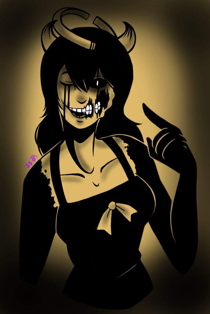 bendy and the ink machine alice angel art