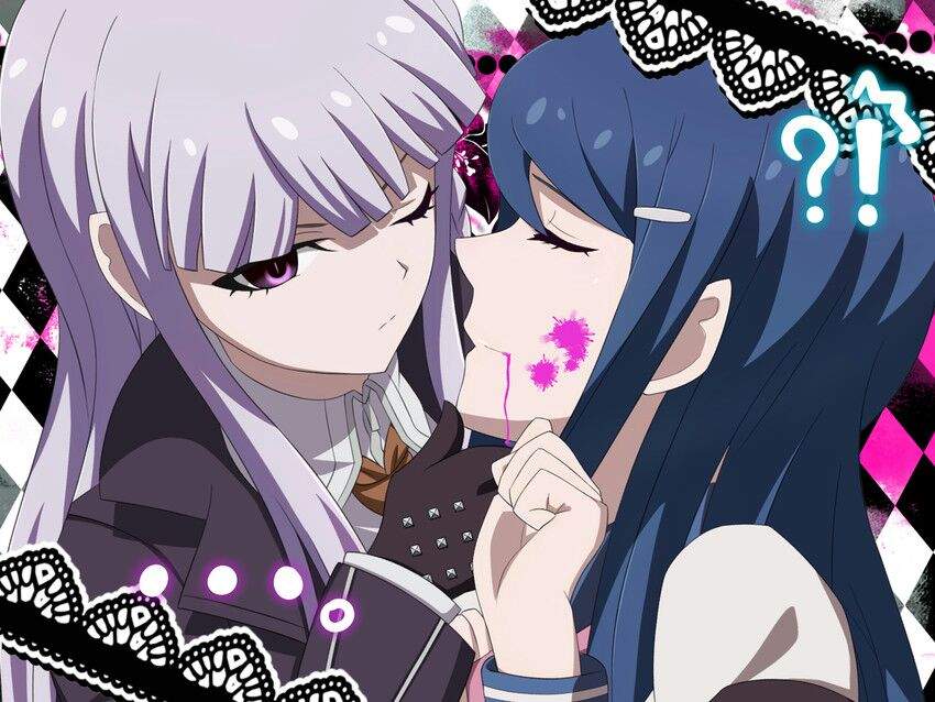 Kyoko Kirigiri X Sayaka Mizono Artwork By Kumax5 Danganronpa Amino