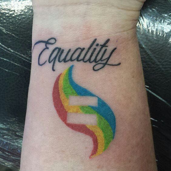 Hermosos Tatuajes De Homenaje Al Orgullo Gay Lesbian Pride