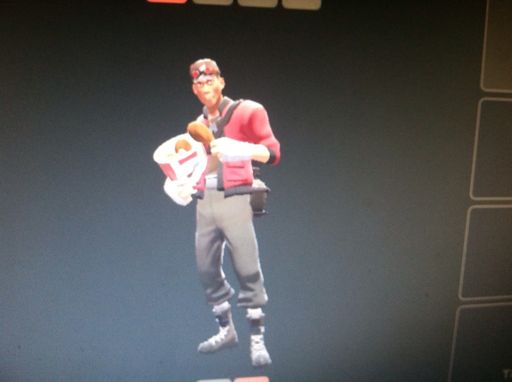 scout team fortress 2 pointy straw hat