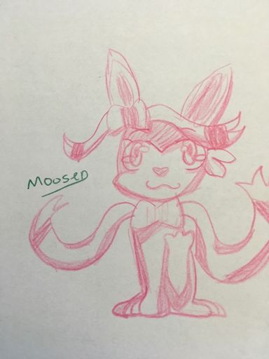 Sylveon Sketch 😆 | Eeveelution Community Amino