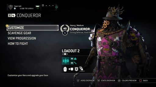 for honor conqueror