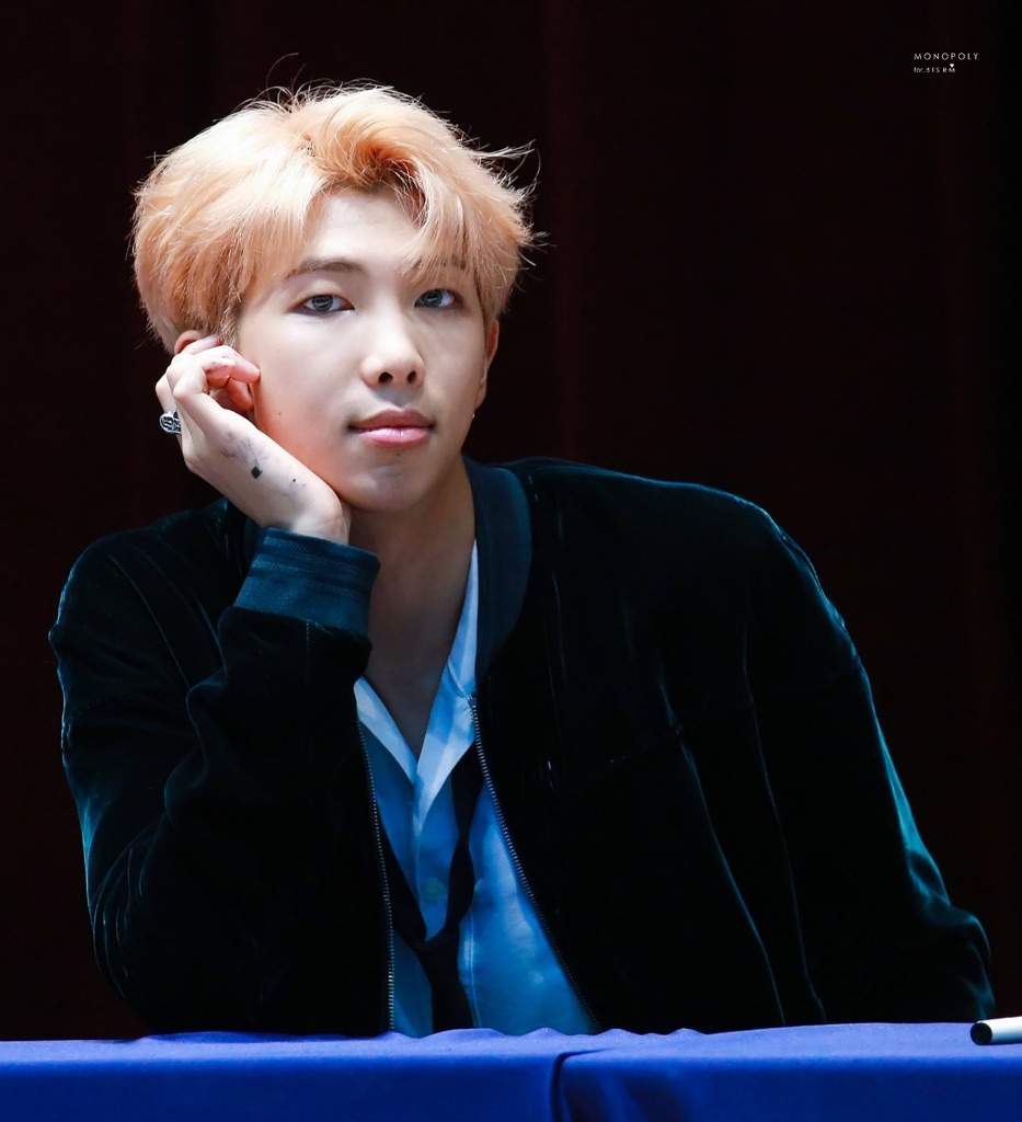 Namjoon Fansign Rm Army Amino