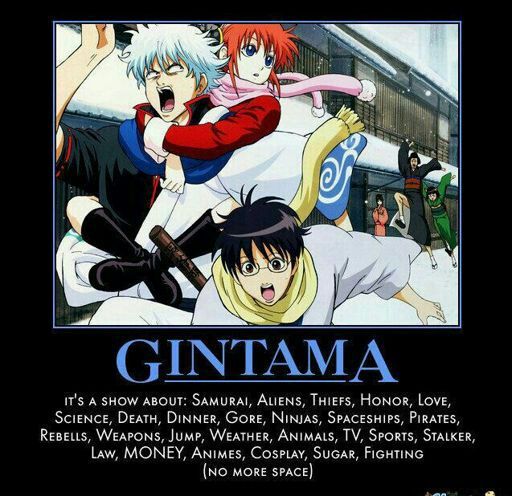 what is gintama about