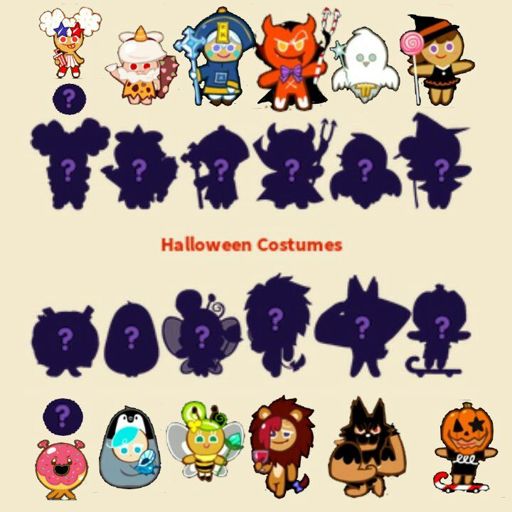 Halloween Event Costumes *Cookie Run* Amino