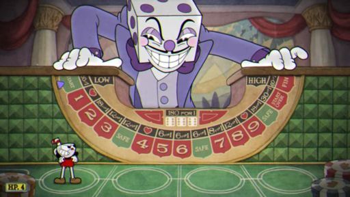 cuphead king dice song singer