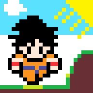 Pixel Art Chibi do Goku | Dragon Ball Oficial™ Amino