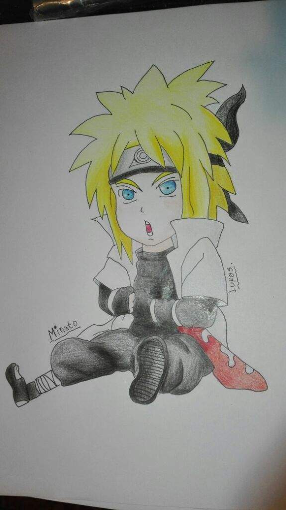 Mi Dibujo De Minato Chibi 3 Naruamino Amino