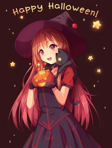 Resultado de imagem para happy halloween anime