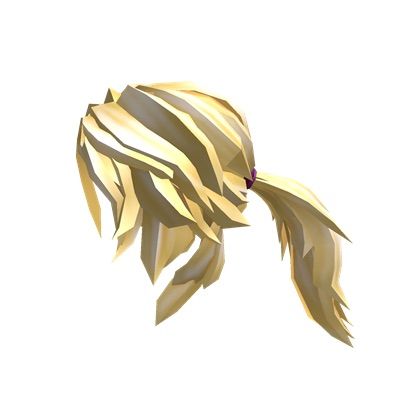 Blond Action Ponytail Hair Wiki Roblox Amino