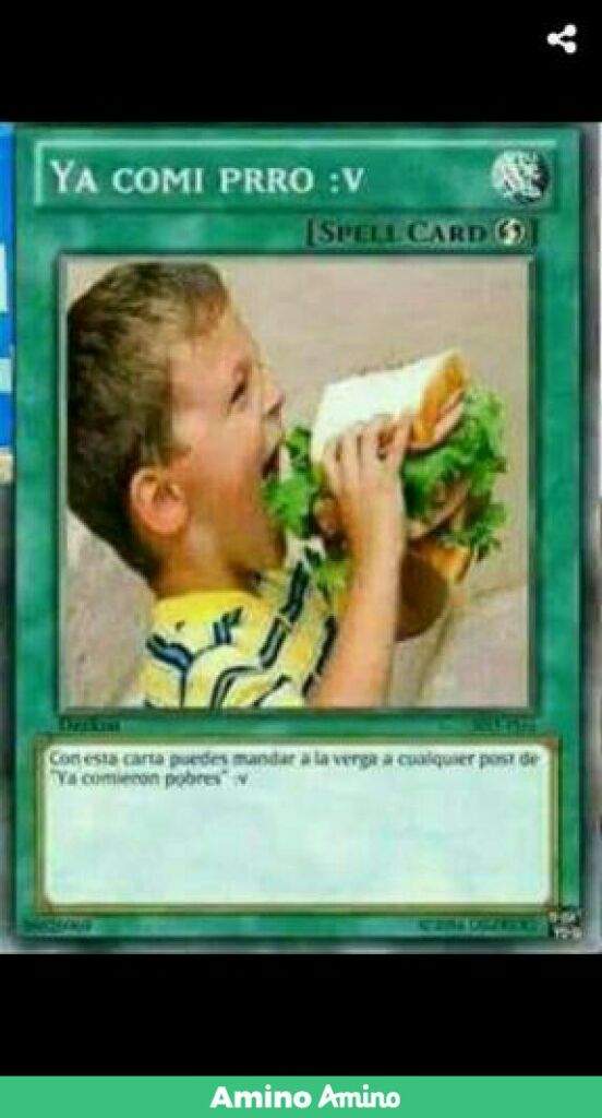 Cartas Memes Momazos Amino