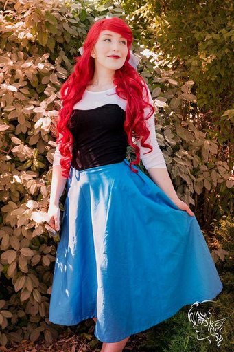 ariel blue dress cosplay