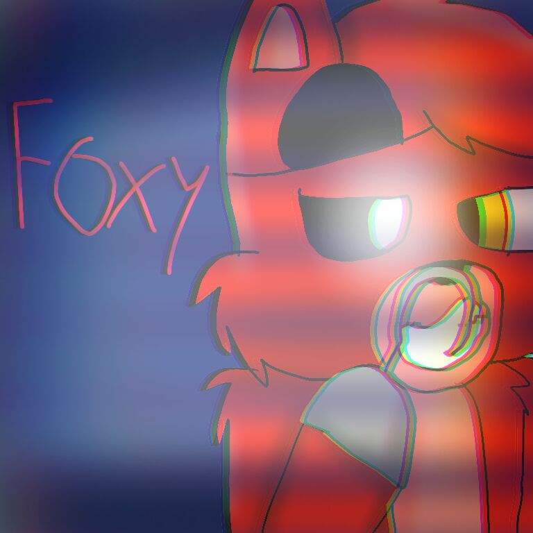 Dibujo de foxy el pirata FNaF Amino Español Amino