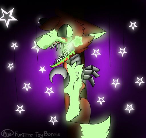 fnaf neon foxy