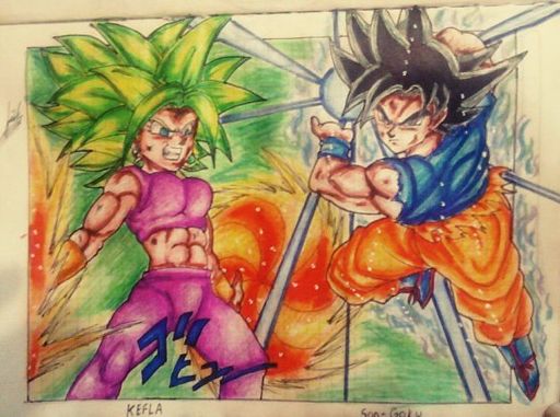 Son Goku (Ultra-Instinto) Vs Kefla (SSJL) - Dragon Ball Super (Cap) 116 |  Arte Anime Amino Amino