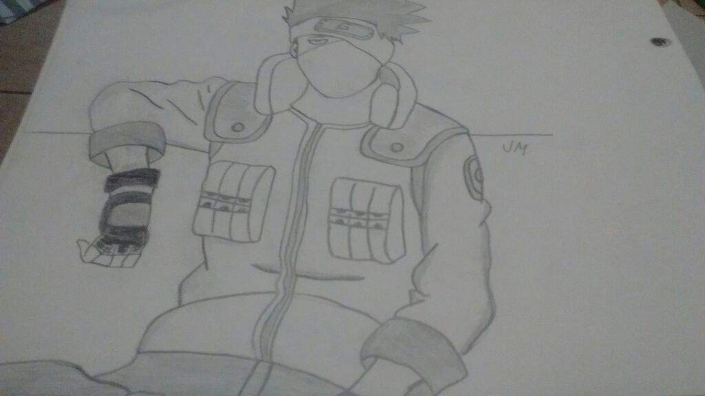 Dibujo Kakashi Hatake Naruamino Amino