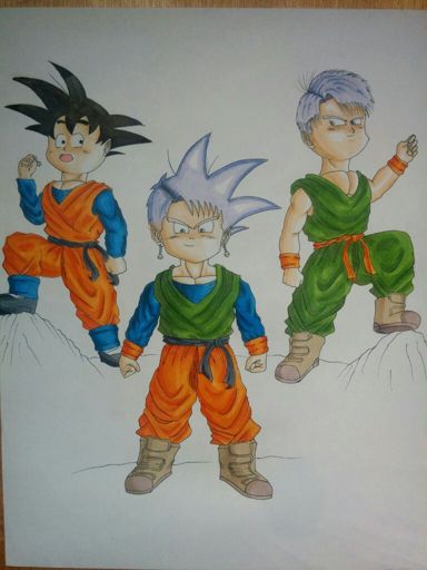 Gotrunks Goten And Trunks Potaras Fusion Collab Dragonballz Amino