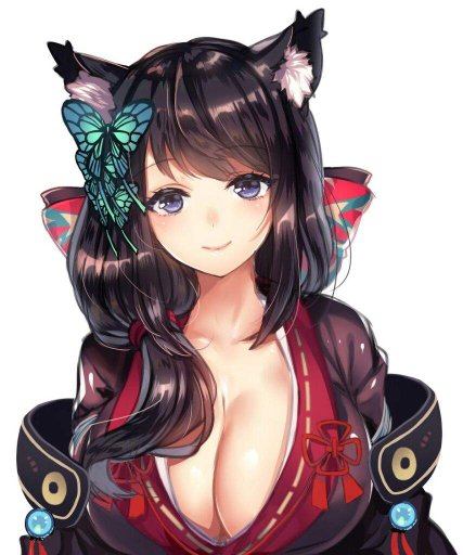 Anime hot girl character