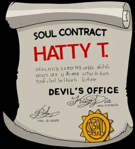 Hattys soul contract Cuphead Official ™ Amino.