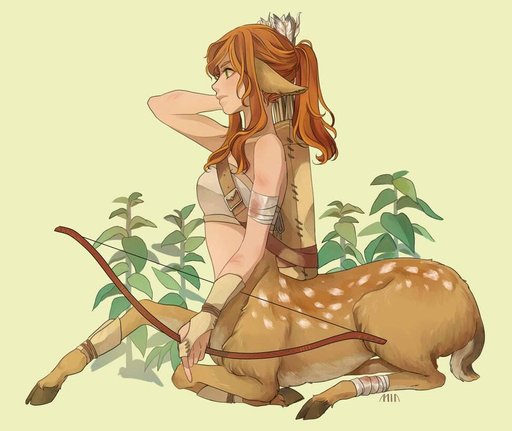 Anime female centaur