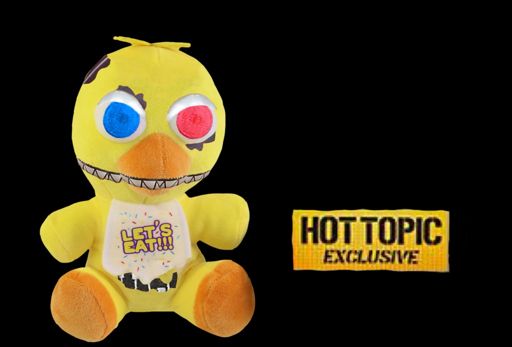 five nights at freddy's nightmare chica plush