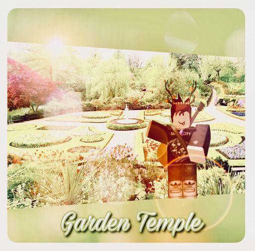 X Blizzalt At The Garden Temple Gfx Roblox Amino