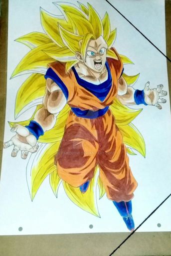 Dibujo De Goku Ssj3 Dragon Ball EspaÑol Amino 6316