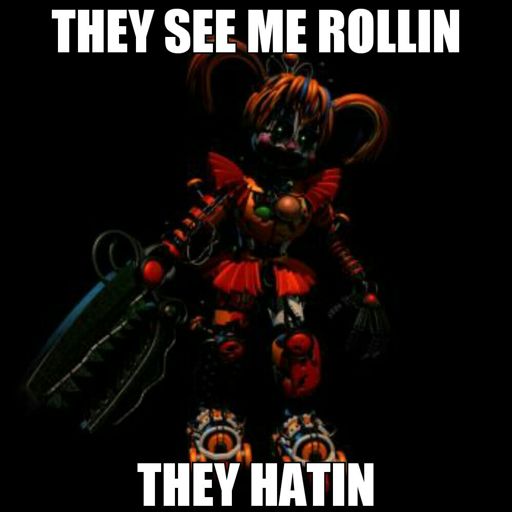 Roller Skates On Baby Click 4 Meme Five Nights At