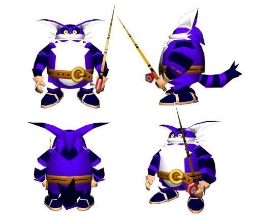 big the cat sonic plush