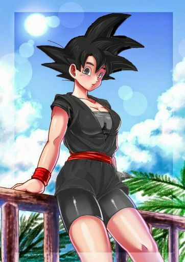Black Goka es la versión femenina de Black Goku esta chica es muy fría al P...