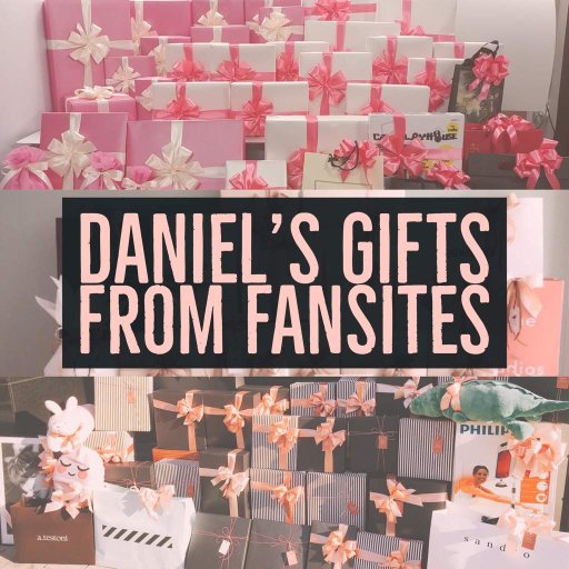 daniel s gifts from fansites wanna one 워너원 amino