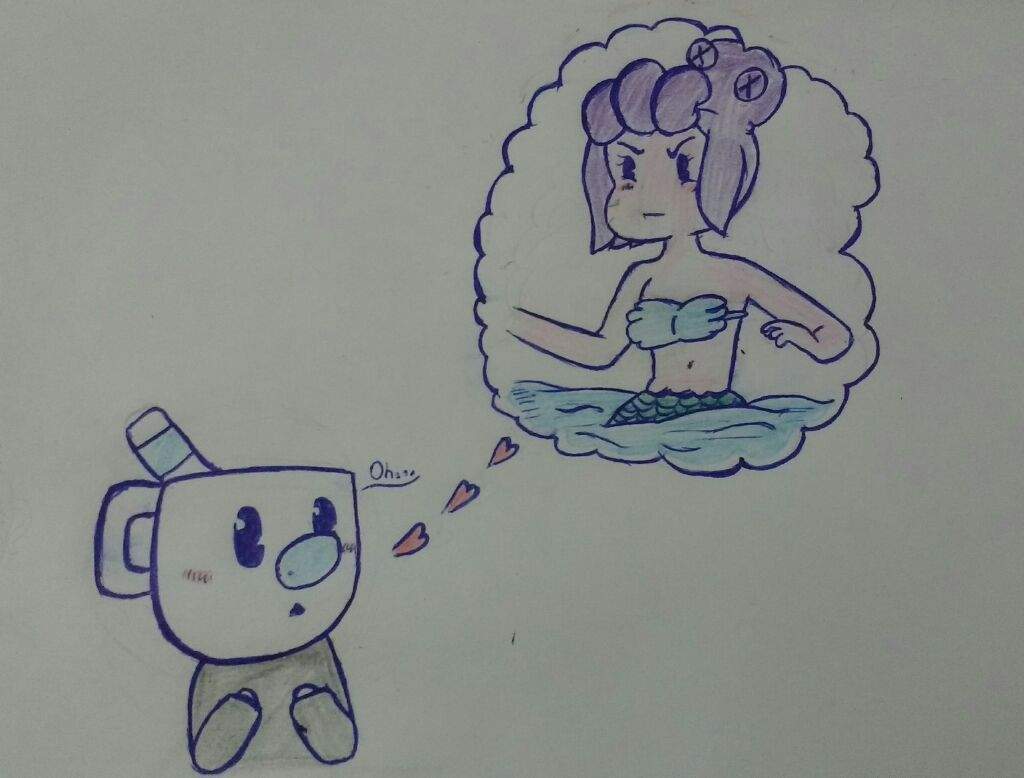 Mugman X Cala Maria Fanart Cuphead Amino Pt Br Amino