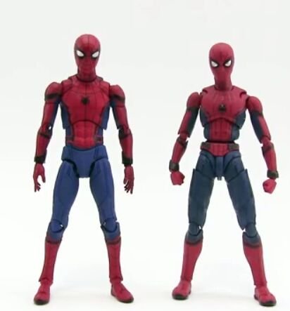 figura spider man homecoming mafex