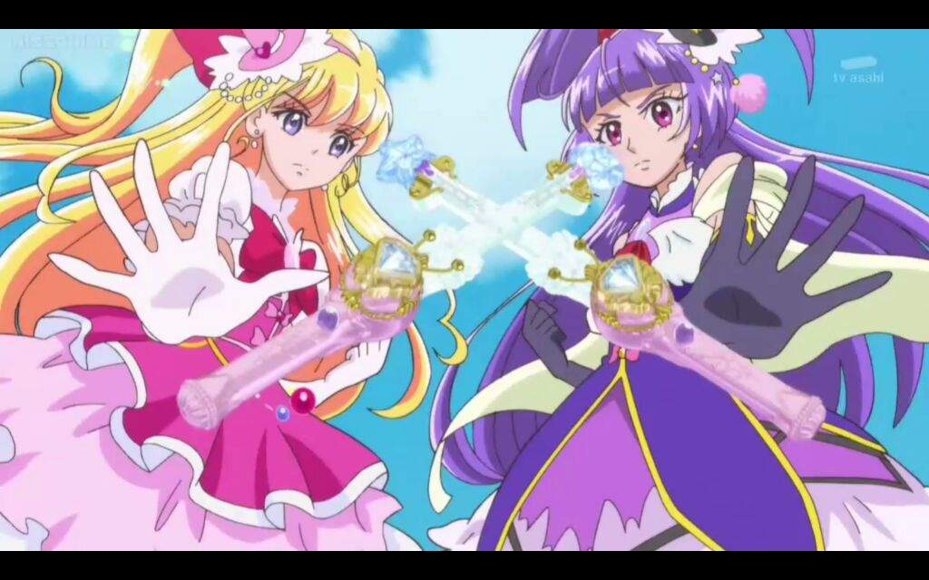 Mahou Tsukai Pretty Cue Glitter Force And Precure Amino