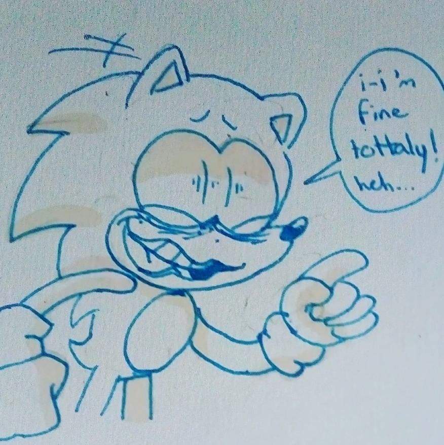 Art Sonikku Insanity Sonic The Hedgehog Amino