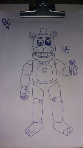 Desenho Do Lefty Five Nights At Freddys PT BR Amino