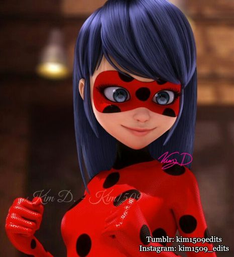 Ladybug With Her Hair Down Reedit By Kim1509 Miraculous Amino