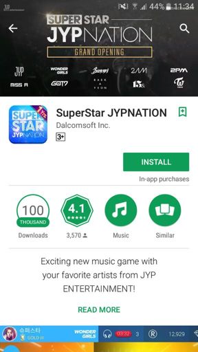 superstar jypnation play store