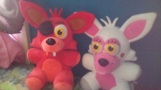 fnaf foxy and mangle plush