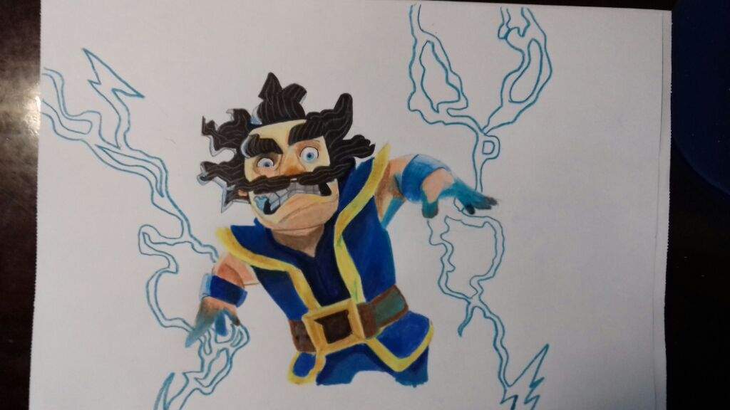 Dibujo De Mago Electrico Realista Arte Amino Amino