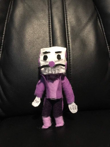 cuphead king dice plush