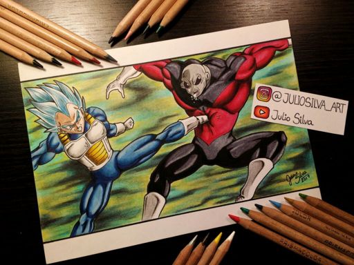 Como Dibujar A Vegeta Vs Jiren Dragon Ball Super Dibujarte Amino