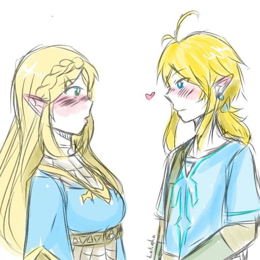 I Just Love This Pairings :3, Quick Sketch Of Zelink 