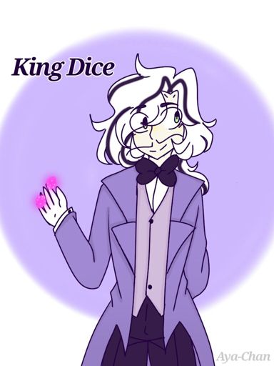 cuphead king dice fanart